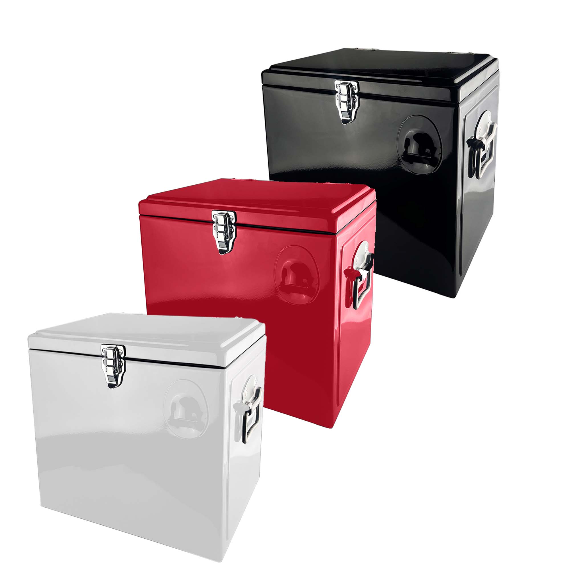 Naples Metal Ice Cooler Box 15L (Factory-Direct)