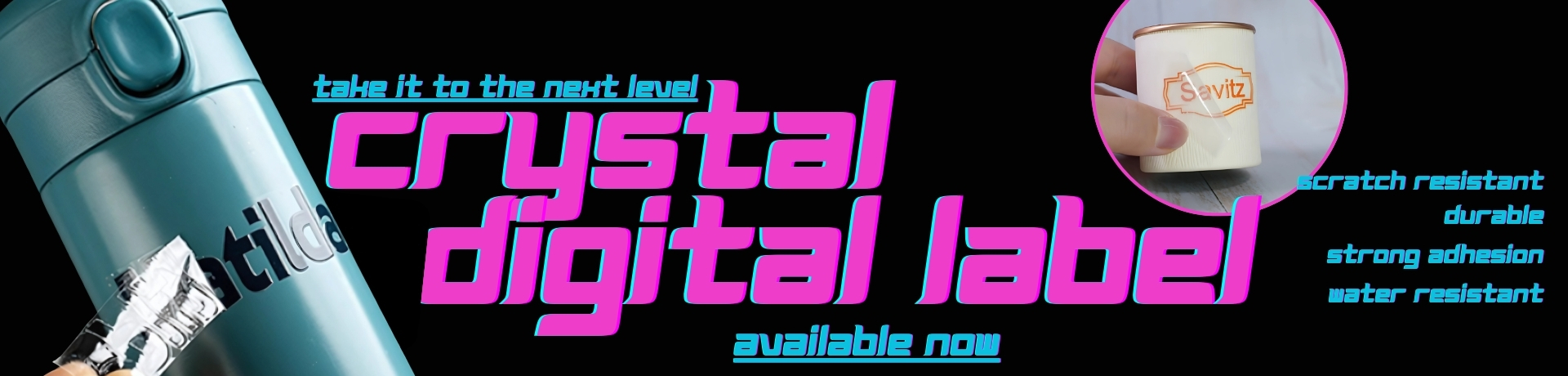 Crysstal Digital Label