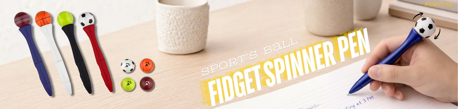 Sports Ball  Fidget Pen